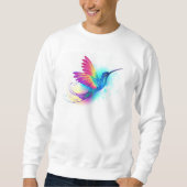 Exotic Rainbow Hummingbird Sweatshirt (Vorderseite)