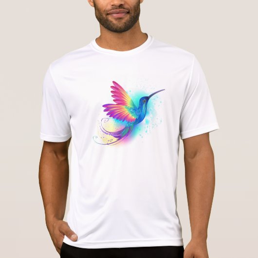 Exotic Rainbow Hummingbird T-Shirt (Vorderseite)