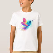 Exotic Rainbow Hummingbird T-Shirt (Vorderseite)
