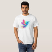 Exotic Rainbow Hummingbird T-Shirt (Vorne ganz)