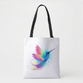 Exotic Rainbow Hummingbird Tasche (Vorderseite)