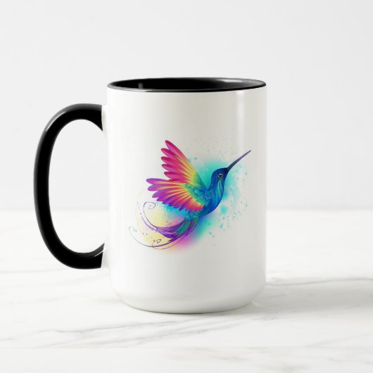 Exotic Rainbow Hummingbird Tasse (Links)