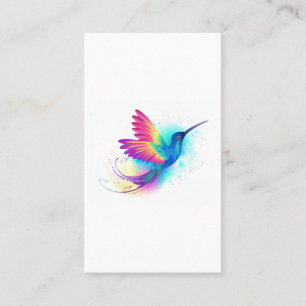Exotic Rainbow Hummingbird Telefonnummerkarte