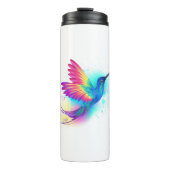 Exotic Rainbow Hummingbird Thermosbecher (Vorderseite)