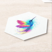 Exotic Rainbow Hummingbird Untersetzer (angewinkelt)