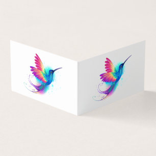 Exotic Rainbow Hummingbird Visitenkarten