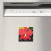 Exotic Red Orchid Magnet (In Situ (Geschirrspüler))