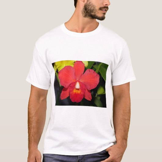 Exotic Red Orchid T-Shirt (Vorderseite)
