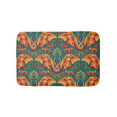 Exotic Safari TapestPattern - The White Lotus Badematte (Vorderseite)