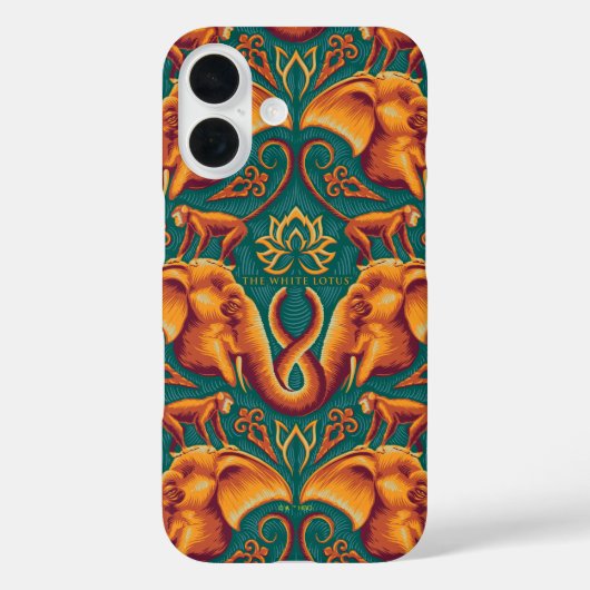 Exotic Safari TapestPattern - The White Lotus Case-Mate iPhone Hülle (Rückseite)