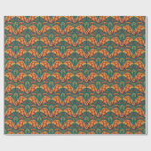 Exotic Safari TapestPattern - The White Lotus Geschenkpapier (Flach)