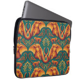 Exotic Safari TapestPattern - The White Lotus Laptopschutzhülle (Vorne Rechts)