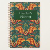 Exotic Safari TapestPattern - The White Lotus Planer (Vorderseite)