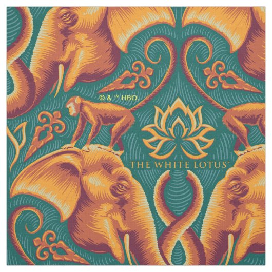 Exotic Safari TapestPattern - The White Lotus Stoff (Muster)