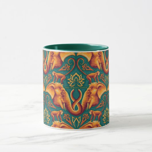 Exotic Safari TapestPattern - The White Lotus Tasse (Zentrum)