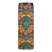 Exotic Safari TapestPattern - The White Lotus Thermosbecher (Rückseite)