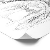 Exotic Sci-Fi Art: Alien Bio-Dome Hydroponic Poster (Ecke)