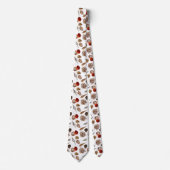 Exotic Seashell Beach Thema Krawatte (Vorderseite)