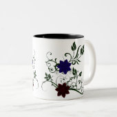 Exotic Stephanotis Blume Tasse (VorderseiteRechts)