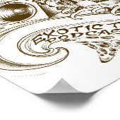 Exotic Tiki Island Podcast Poster (Ecke)