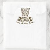 Exotic Tiki Island Podcast Stickers (Tasche)