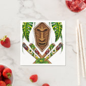 Exotic Tiki Serviette (Beispiel)