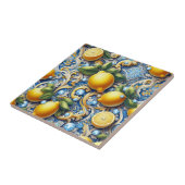 Exotic Tile Accents | Moroccan Mediterranean Lemon Fliese (Seite)