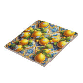 Exotic Tile Accents | Morrocan Mediterranean Lemon Fliese (Seite)