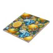 Exotic Tile Accents | Morrocan Mediterranean Lemon Fliese (Seite)