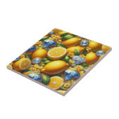 Exotic Tile Accents | Morrocan Mediterranean Lemon Fliese (Seite)