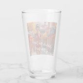 Exotic Toon Girl feiert chinesisches Neujahr Glas (Rückseite)