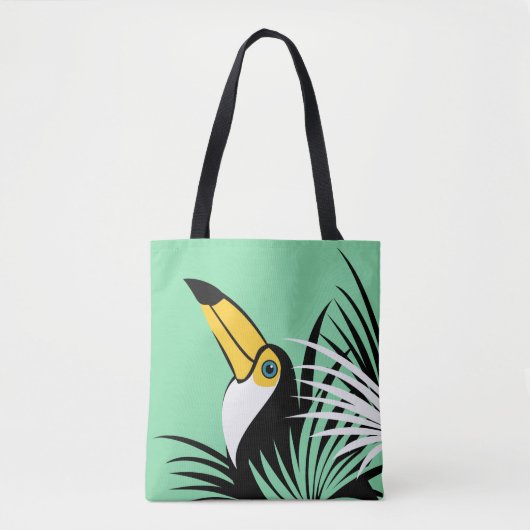 Exotic Toucan Bird Tasche (Vorderseite)