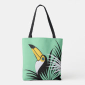 Exotic Toucan Bird Tasche (Rückseite)