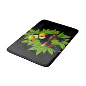 Exotic Toucans Badematte (Schrägansicht)