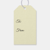 Exotic Toucans Geschenkanhänger (Rückseite)