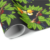 Exotic Toucans Geschenkpapier (Rolleneckpunkt)
