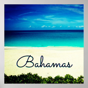 Exotic Travel Custom Text Poster