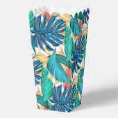Exotic Tropical Blätter Popcorn Box Geschenkschachtel (Rückseite)