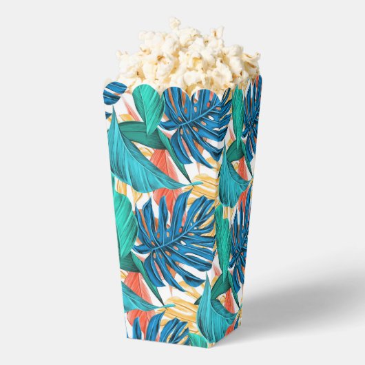 Exotic Tropical Blätter Popcorn Box Geschenkschachtel (Geplatzt)