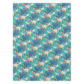 Exotic Tropical Blätter Tablecloth Tischdecke (Vorderseite)