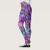 Exotic Tropical Fest Pattern Leggings (Links)