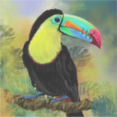 Exotic Tropical Toco Sticker - Toucan Bird (Vorderseite)