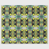 Exotic Tropical Toco Toucan Bird - Malerei Geschenkpapier (Flach)