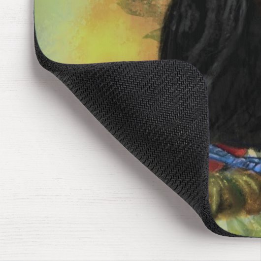 Exotic Tropical Toco Toucan Bird - Malerei Mignon Mousepad (Ecke)