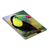 Exotic Tropical Toco Toucan Bird - Malerei Mignon Notizblock (Rechte Seite)