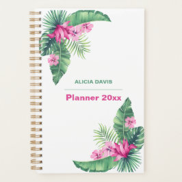 Exotic Tropical Undated | Dein Name Planer