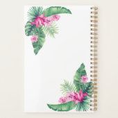 Exotic Tropical Undated | Dein Name Planer (Rückseite)