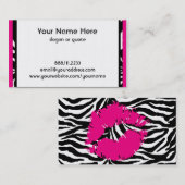 eXotic Visitenkarte (Vorne/Hinten)