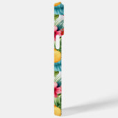 Exotic Watercolor Hawaiian Case-Mate iPhone Hülle (Rückseite / Rechts)