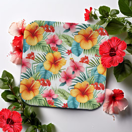 Exotic Watercolor Hawaiian Pappteller